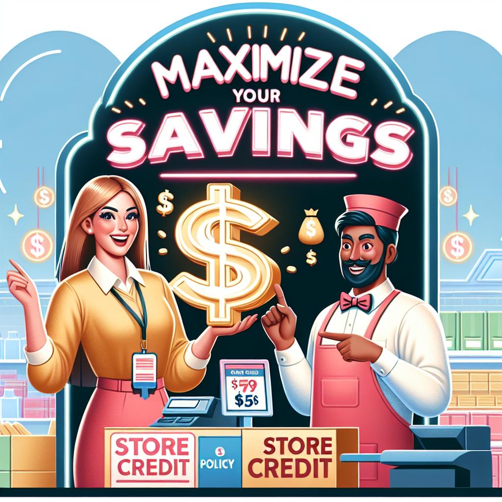 Maximize Your ‍Savings by Opting for Store Credit