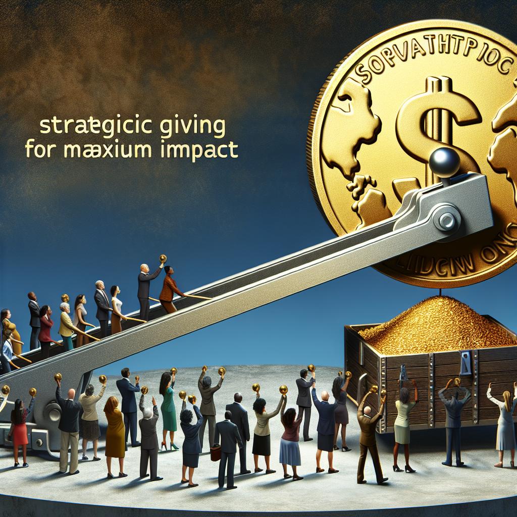 Strategic Giving:‍ Leveraging Your⁢ Resources for‍ Maximum Impact
